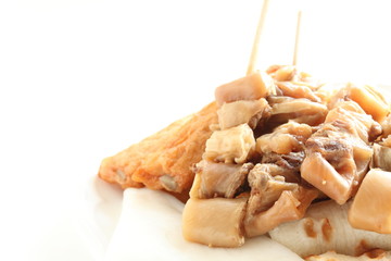 Japanese winter food, Oden beef tender