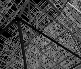 近未来の構造物のイメージ