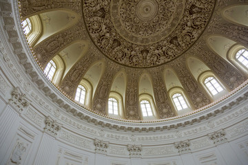 Interior of the Petroff Palace, Moscow, Russia