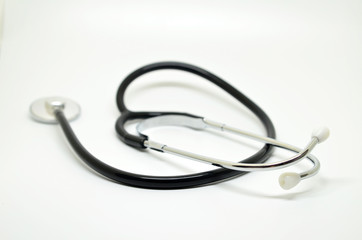 Fototapeta premium Medical stethoscope isolated