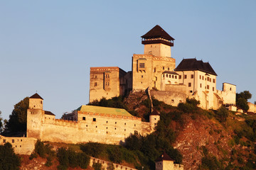 Fototapeta na wymiar Castle Trencin, Slovakia
