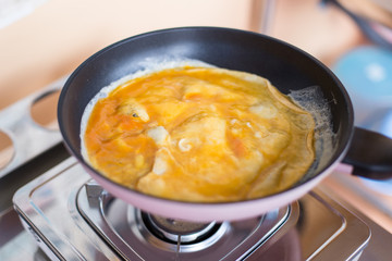 Food Delicious Thai Style Omelet