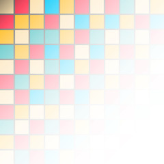 Colorful mosaic square block pattern for abstract background concept