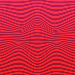 Abstract striped pattern. Curved lines background vector design