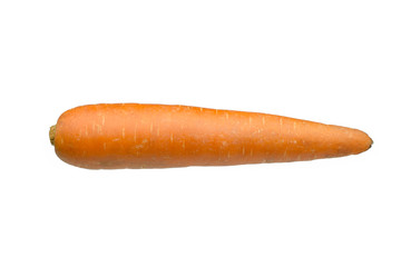 Carrot isolated on a withe background