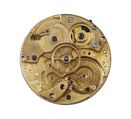 Detail of the clockwork mechanism
