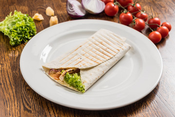 wrap sandwich