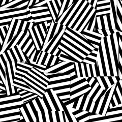 Abstract black and white lines backdrop minimal design.