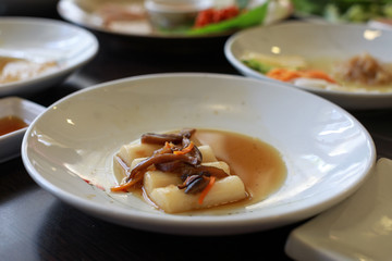Korean cuisine - Side dishes, Rice cake