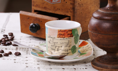 Tazzina da caffè con set country