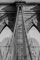 Arches of the Brooklyn Bridge