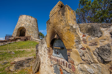 Traditional outdoor cooking on the Virgin slands