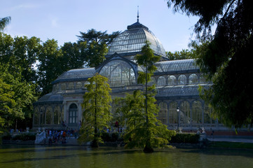 Fototapeta na wymiar Palacio de Cristal