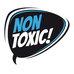 non toxic retro speech balloon