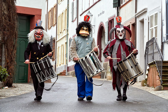 Fasnacht in Basel 2017