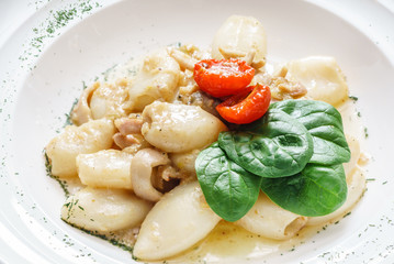 roasted baby calamari
