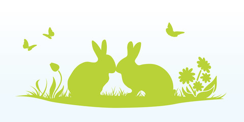 Ostern Inseldarstellung - Grün © ii-graphics