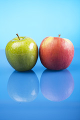 Jabłka to cześć zdrowego odzywiania  - obrazy, fototapety, plakaty