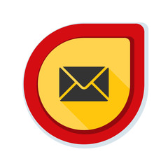 Mail button illustration