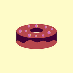 donut vector icon