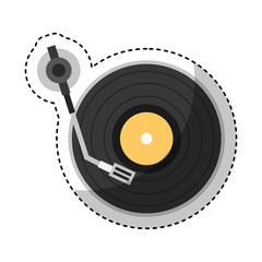 player lp isolated icon vector illustration design