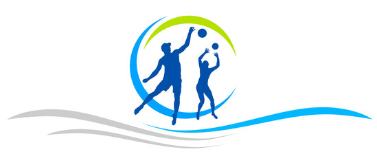 Fototapeta premium Beachvolleyball - 92