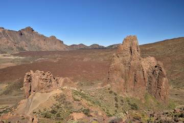Vulkanische Landschaft auf Teneriffa 
