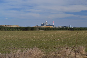 widok na cementownię © robert6666
