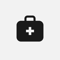 Medical bag icon Vector.