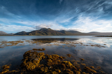 Isle of Mull, Loch lanscape in Scotland 
