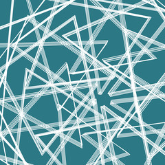 Abstract geometric background with chaotic lines. You can easy change color to desired.
