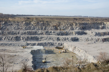 part of a stone quarry