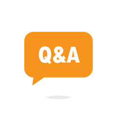 Q&A question answer icon