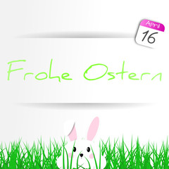 frohe ostern - 16 april 2017