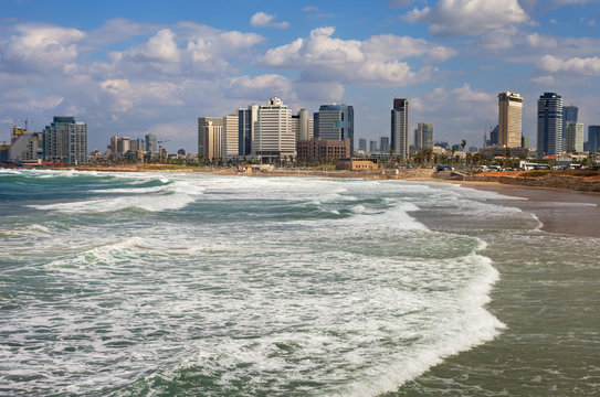 View to Tel-Aviv.