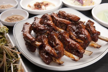  Grilled Back Ribs