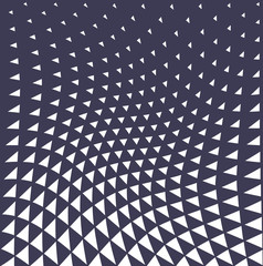 geometric triangle halftone minimal pattern vector background