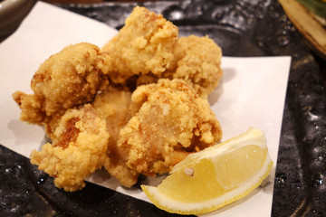 鶏の唐揚げ　Fried chicken