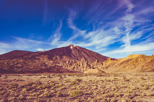 Teide National Park, Tenerife, Canary Islands, Spain © EwaStudio