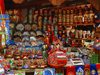 Fototapeta premium Московские сувениры