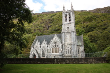 Gothic church Kylemore Ireland