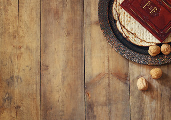 Pesah celebration concept (jewish Passover holiday)