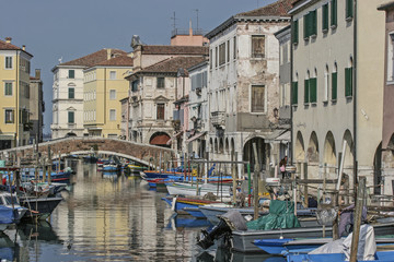 Fototapeta na wymiar Chioggia - kleines Venedig