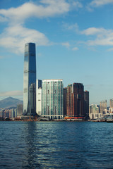 Naklejka premium Hong Kong city, Kowloon