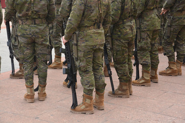 formación militar