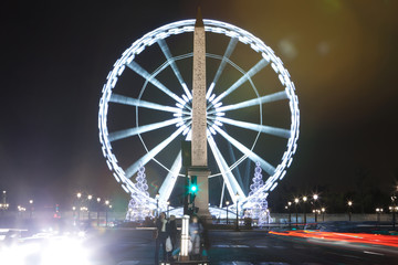 Paris La Concorde Big Wheel
