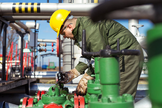 Oil and Gas Industry Worker