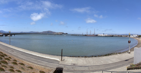 San Francisco Bay at Aquatic Park.