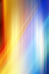 Abstract background in blue, red, yellow and orange colors