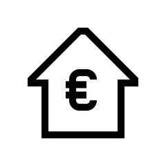 Euro mini line, icon